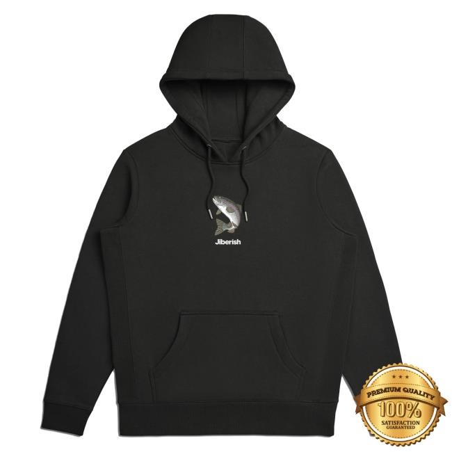 Official Jiberish Apparel Catch & Release Hoodie Black