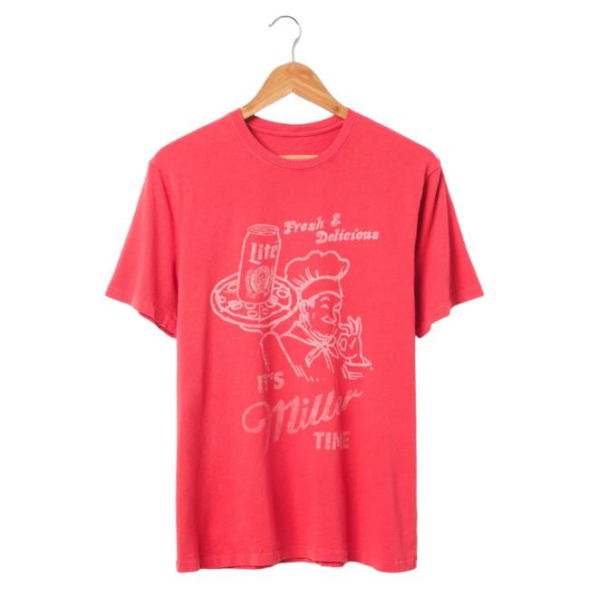 Official Junk Food Clothing Shop Junkfoodclothing Miller Lite Fresh And Delicious Vintage Popover Shirt Junk Food Store Shop