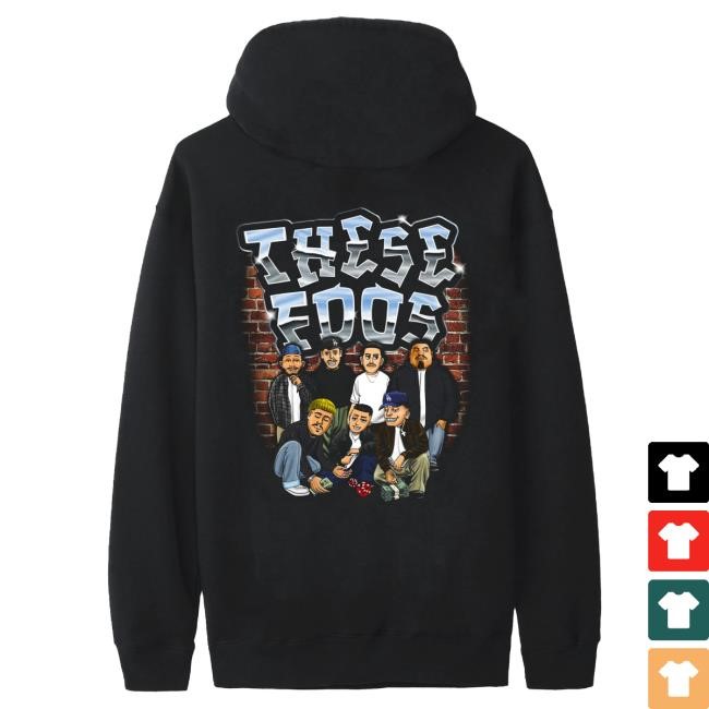 Official These Foos Merch Store These Foos “Homies ” Hood -Rerelease TheseFoos
