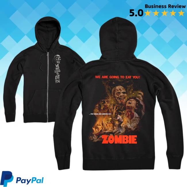 Official Cavity Colors Lucio Fulci's Zombie - Zip Up Sweater