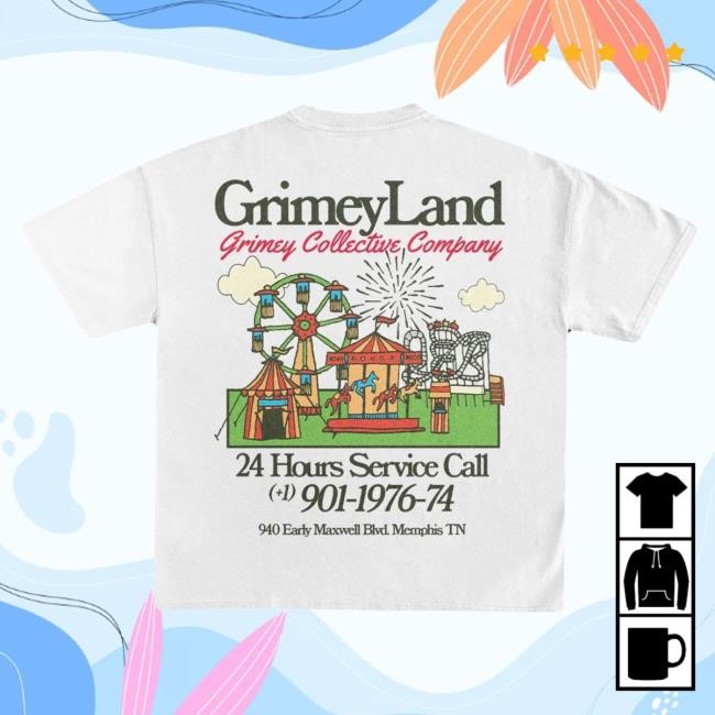 Grimey Clothing Merch GrimeyLand Pt.2 Fairgrounds Shirt - Grimey Store