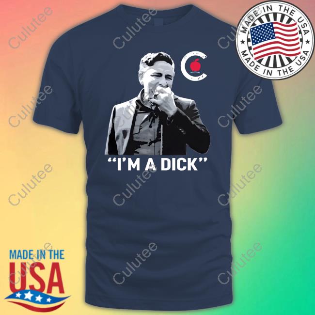 Official Crier Media Shop I'm A Dick Shirt Dean Blundell