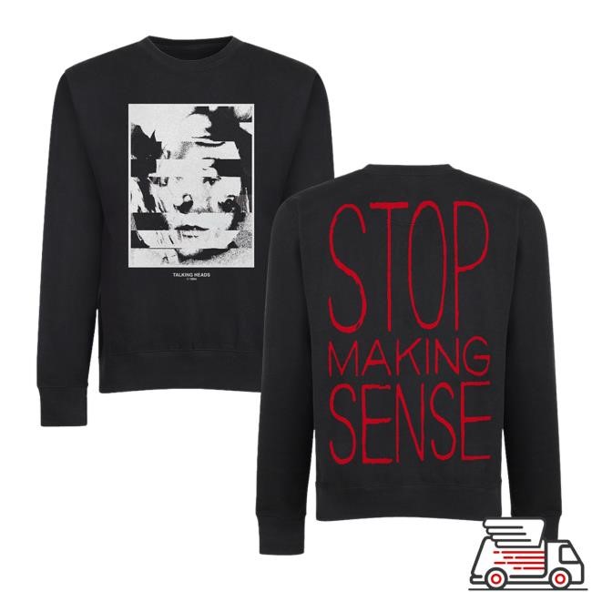 Face Collage Stop Making Sense Sweatshirt Talking Heads