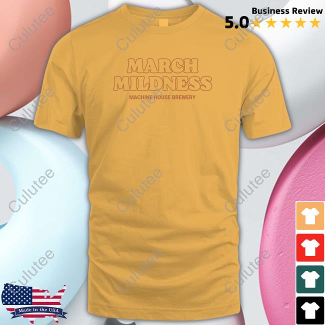 Official March Mildness Machine House Brewery Tee Shirt