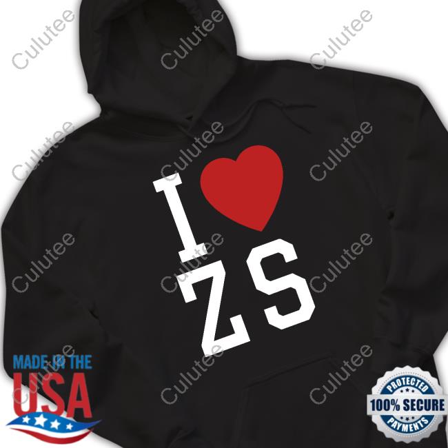 I Love ZS Zack Snyder Black Tee Shirt