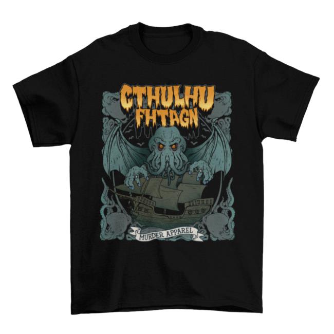 Official Murder Apparel Cthulhu FhtagnNew Shirt