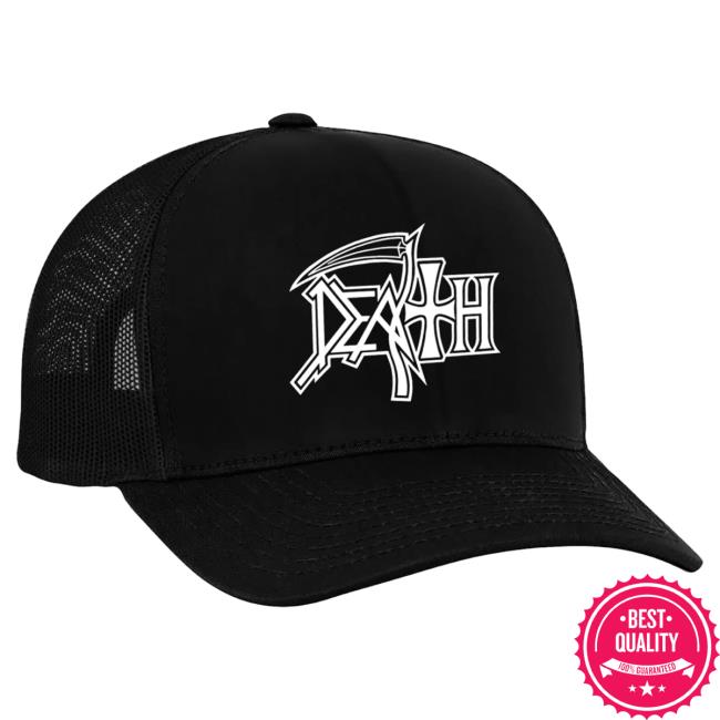 Official Indie Merch Store Shop Death "New Logo" Hat IndieMerchStore