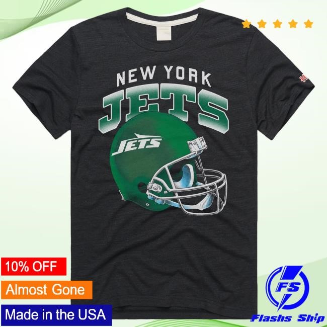 New York Jets Gradient Helmet Tee Homeage – | New York Jets Official | NFL Football
