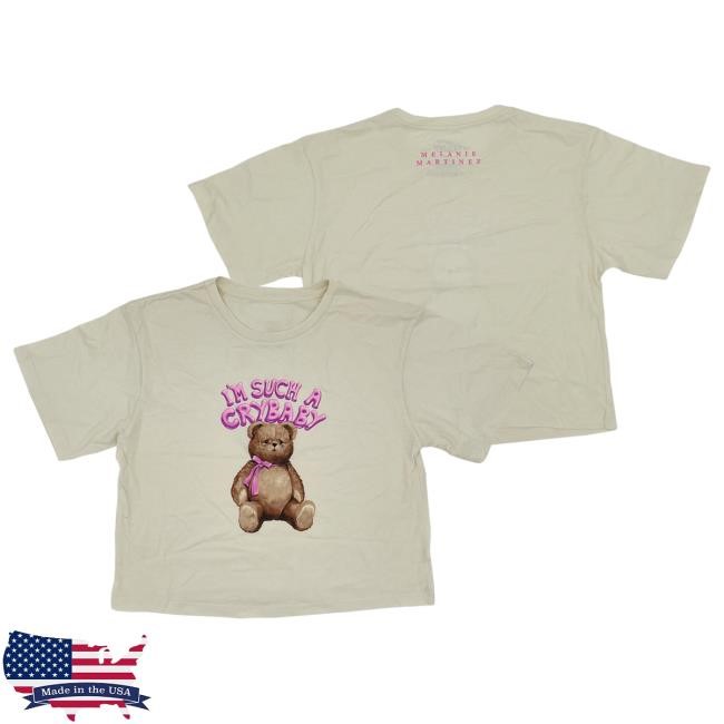 Official Melanie Martinez Merch Store Melanie Martinez Such A Crybaby Crop Popover Shirt