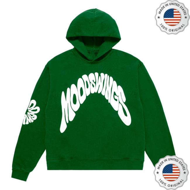 Official Juice Clothing Store Mood Swings Printed AOP Pullover Sweatshirt Green Juicestore 3D
