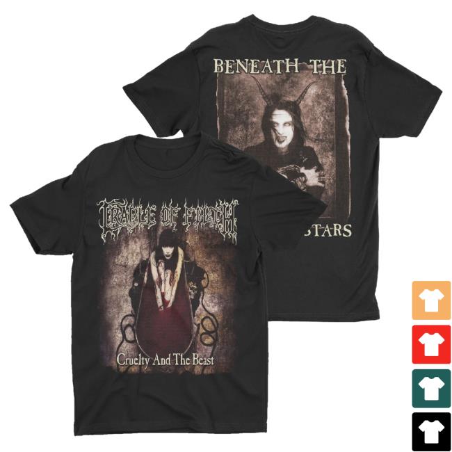 Official Night Shift Merch Indie Merch Store Cradle Of Filth - Cruelty And The Beast Tees NightShiftMerch IndieMerchStore