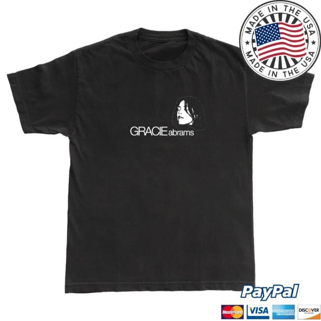 Official Gracie Abrams Store TSOU Deluxe Tour Black Dateback Hot Shirt GracieAbrams