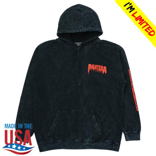 Official Pantera Merch Store Pantera Logo Hoodie