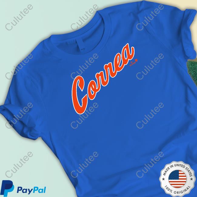 Breakingt Carlos Correa New York Script Shirt