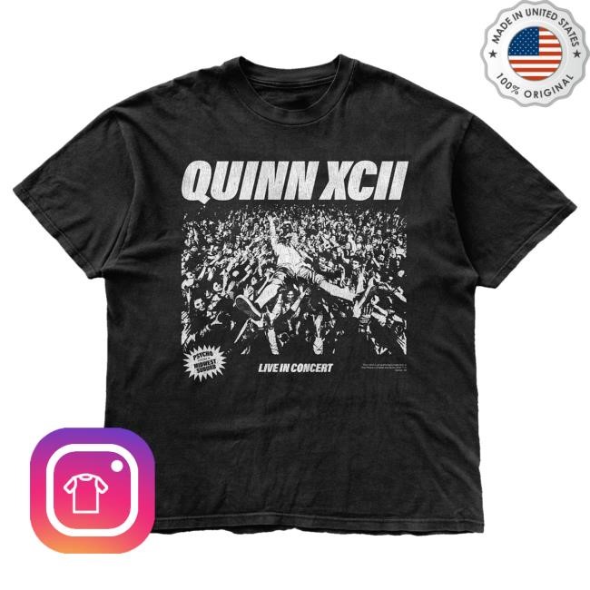 Official Quinn Xcii Merch Live In Concert 1992 T Shirt