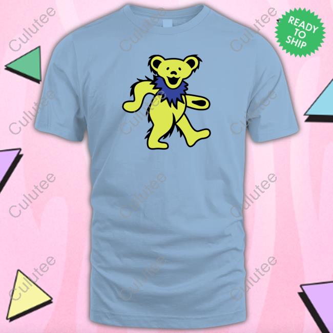 Grateful Dead Classic Navy With Yellow Bear Sweatshirt