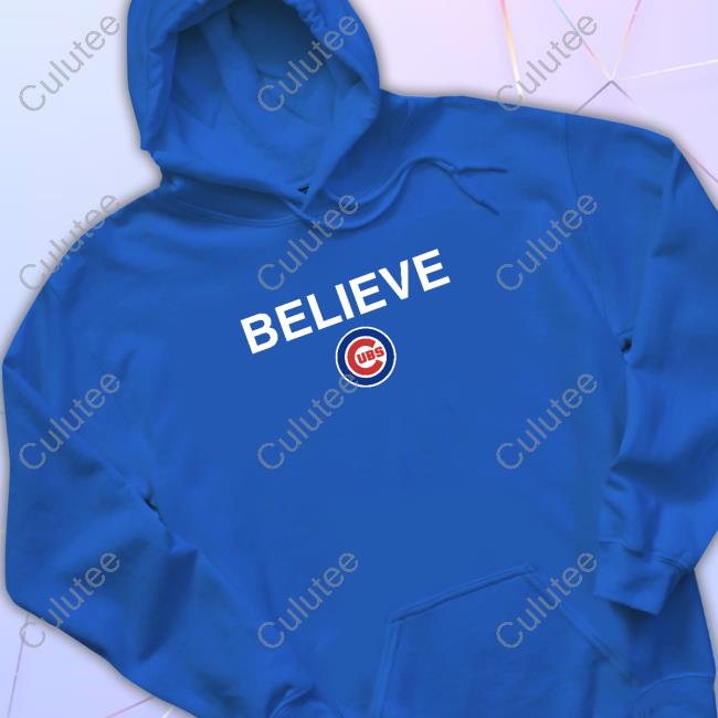 Official Believe Cubs Crewneck Sweatshirt