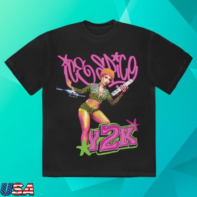 Official Ice Spice Merch Store Ice Spice Y2K! Graphic Popover Shirt I Ice Spice Clothing Shop IceSpice