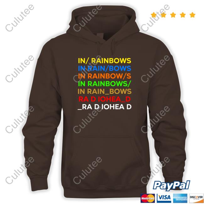 Radiohead In Rainbows Shirts