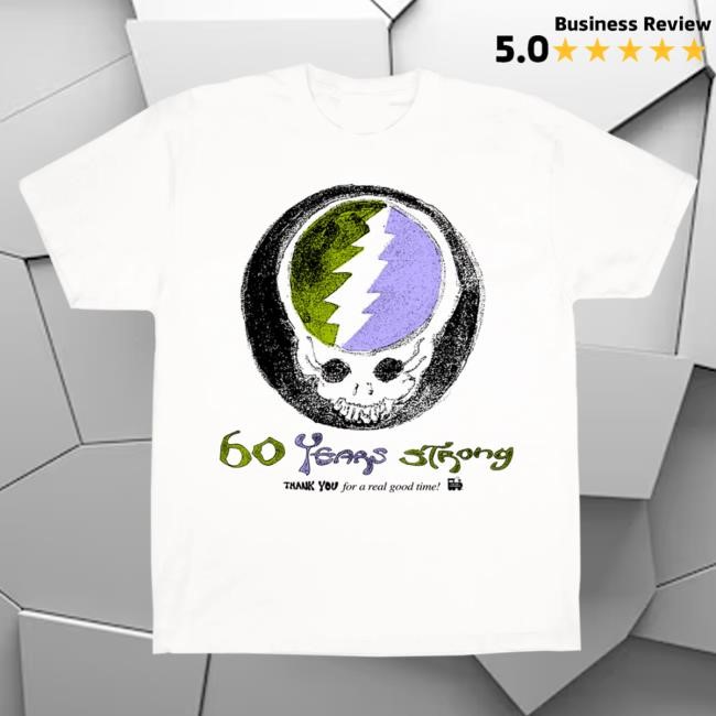 Official Online Ceramics 60 Years Strong White Shirts