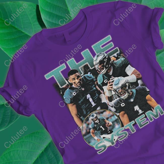 Jalen Hurts The System T Shirts