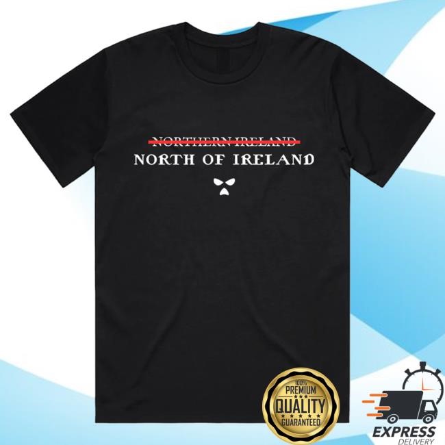 Heritage Logo North Of Ireland Tee Kneecap Classic Fit