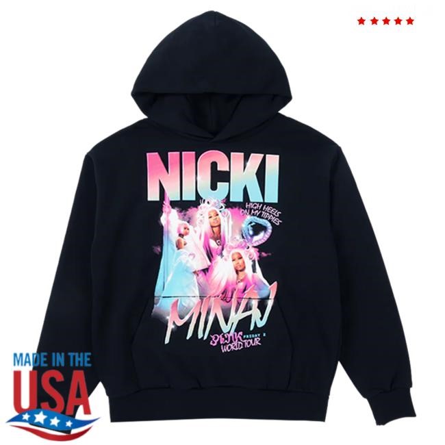 Official Nicki Minaj Merch Store Tour Popover Sweatshirt Nicki Minaj Apparel Clothing Shop NickiMinaj