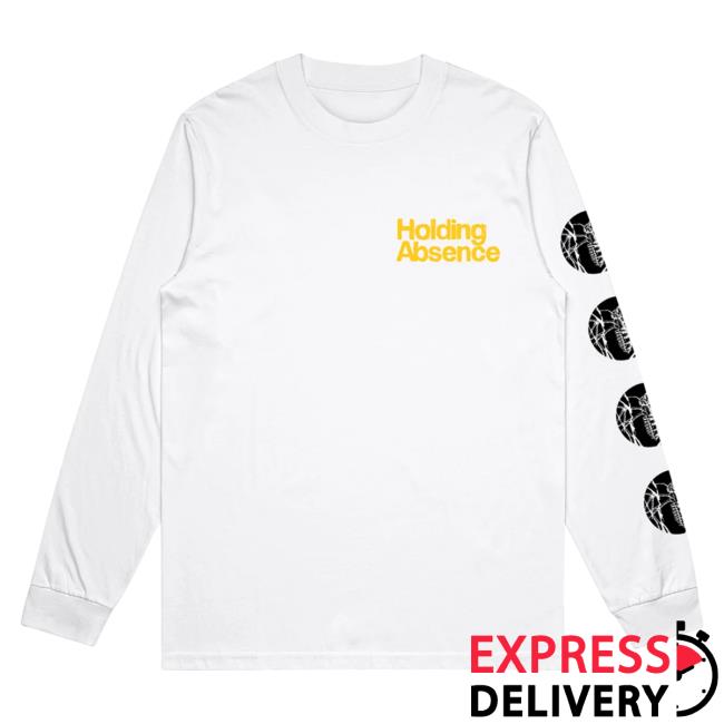 Official Merch Bar Holding Absence Crooked Melody Long Sleeve Tshirt MerchBar