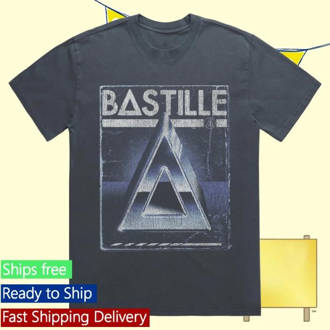Bastille Band VHS Denim Tee Bastille Official Merch Store