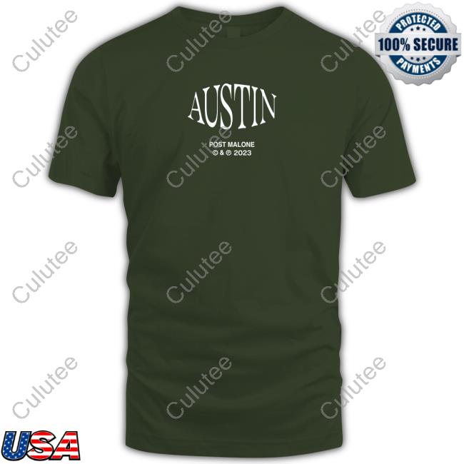 Post Malone Merch Austin Stage T-Shirt