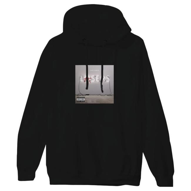 Official Lupe Fiasco Merch Lupe Fiasco Lasers Album Hoody LupeFiasco
