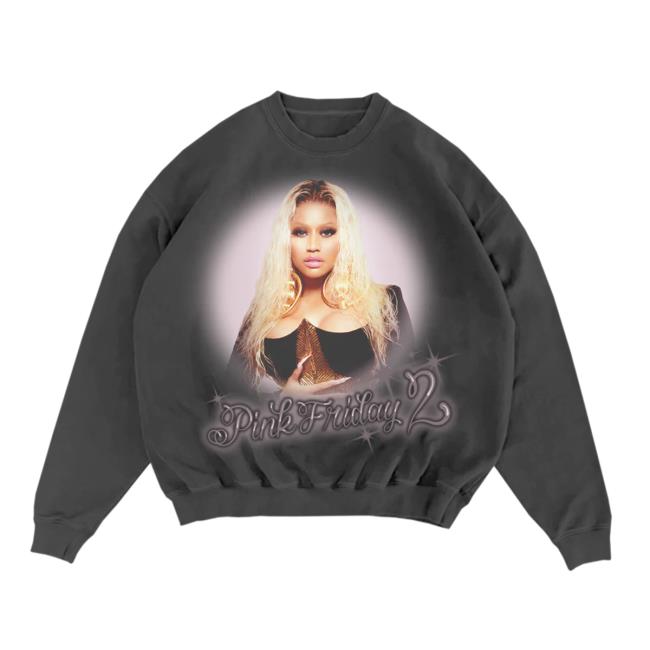 Official Nicki Minaj Pink Friday Vintage Photo Sweatshirts