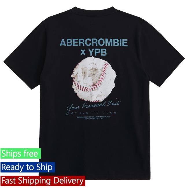 Ypb Imagery Graphic Logo Tee Black Abercrombie And Fitch Tee Official Merch | Red Hot Chili Peppers Official | Alternative Rock Fan Gear