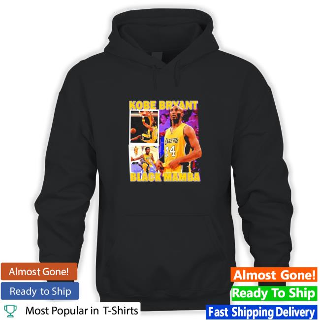 Kobe Bryant black Mamba Tee Shirt