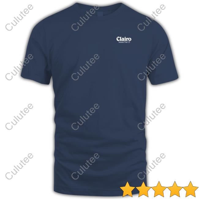 Official Clairo Merch Clairo Summer Tour 23 Shirt