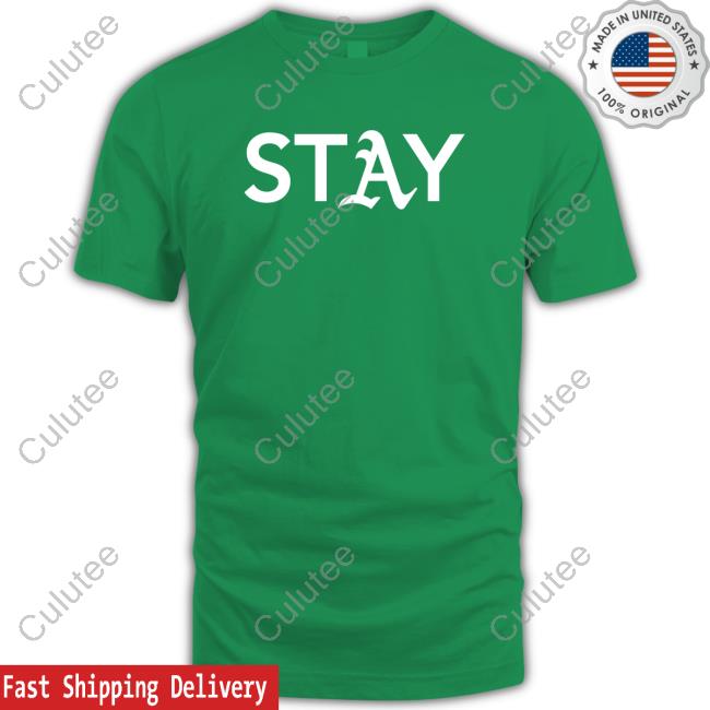 Official Oakland Athletics A's Stay Tee