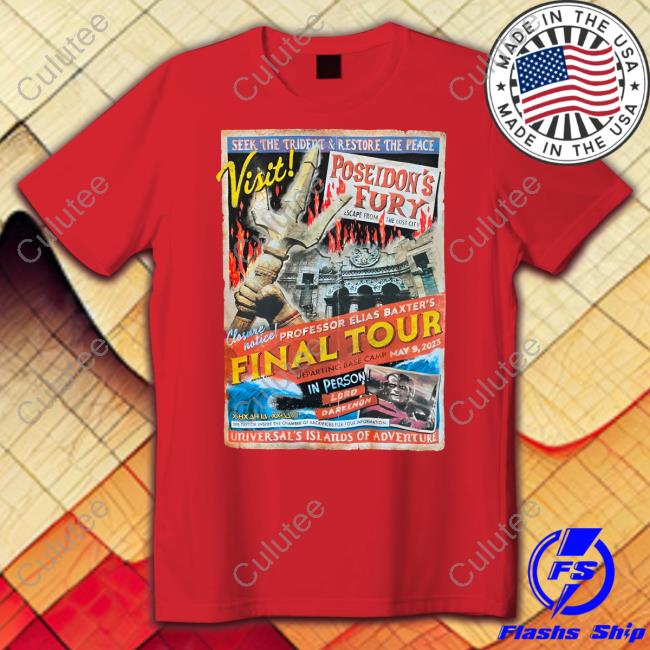 Poseidon's Fury Farewell Shirt