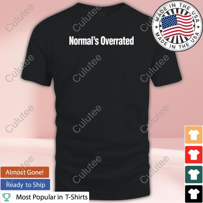 Hugh Laurie Normal's Overrated Tee Shirt
