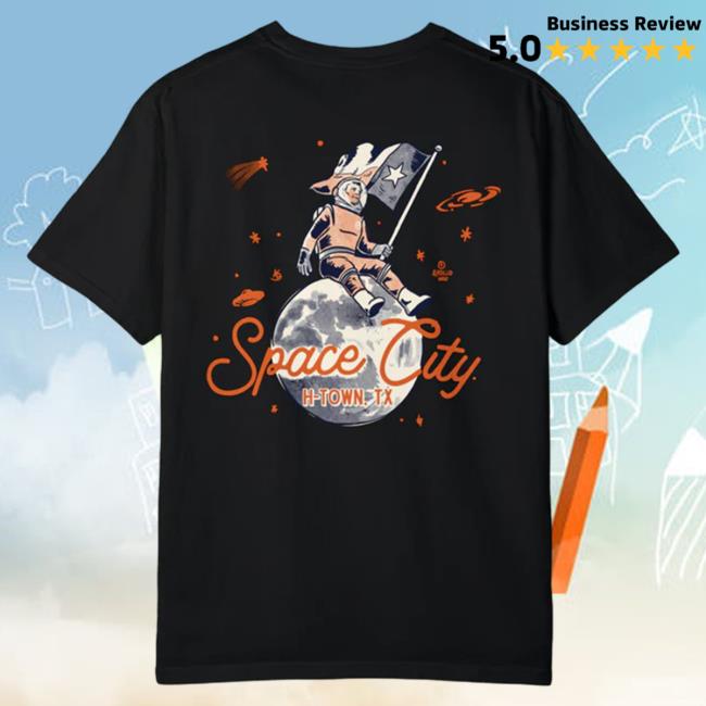 Official Apollohou Store Space City Texas Shirt