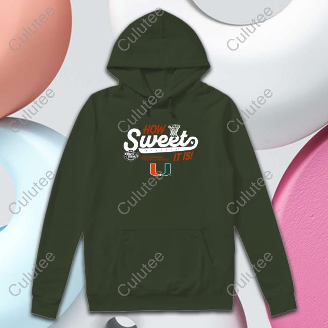 Official BreakingT Miami Basketball Sweet Sixteen Tee