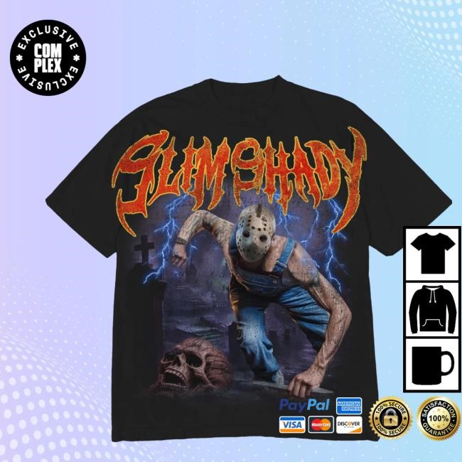 Official Complex Merch Store Shop Eminem Slim Shady Coffin Attractive Shirt