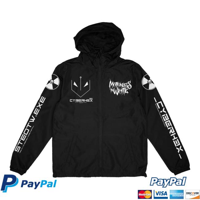 Official Cyberhex Windbreaker Hoodies Miwmerch