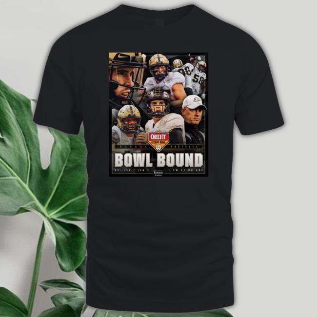 Official Purdue Boilermakers Football Bowl Bound Cheez-It Citrus Bowl Shirts