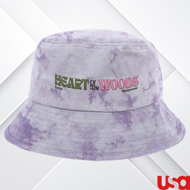 Official Kacey Musgraves Merch Store Kacey Musgraves Heart Of The Woods Bucket Cap Kacey Musgraves Apparel Clothing Shop KaceyMusgraves