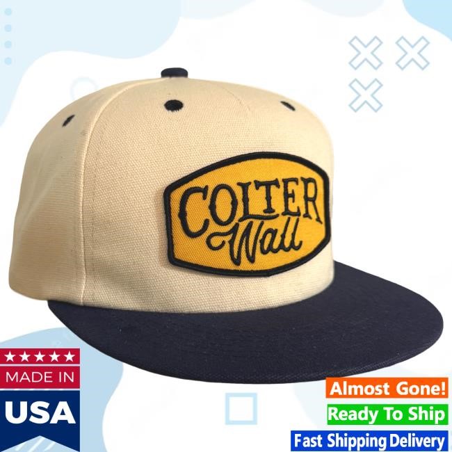 Official Colter Wall Merch Store Shop Colter Wall "Original Logo" Vintage Trucker Hat ColterWall