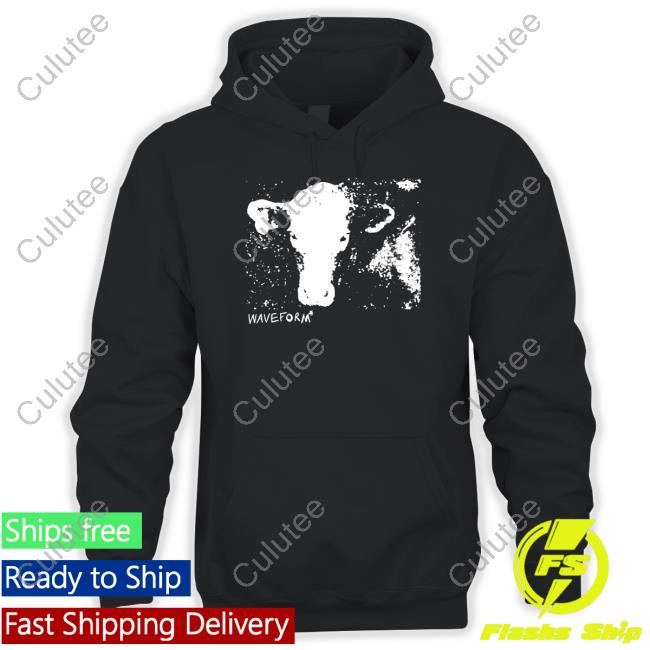 Run For Cover Records Waveform Cow Shirt