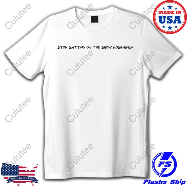 Talk Ville Stop S#!Tt!Ng On The Show Rosenbaum 3 Bombs Long Sleeve Tee