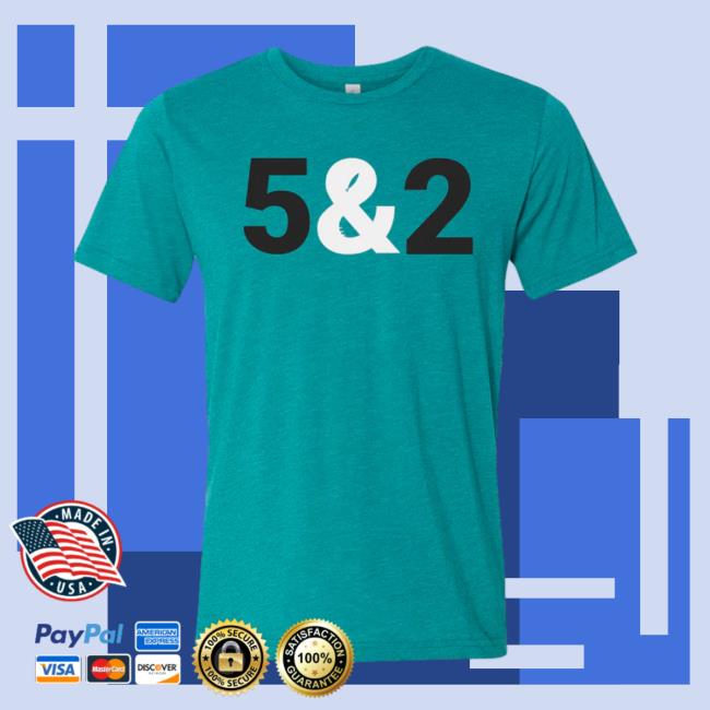 Official The Chosen 5&2 Teal Tee Shirt