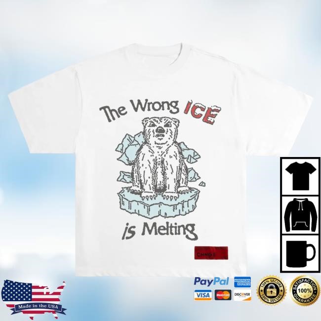 Chnge Wrong Amazon Wrong Ice (White) Tshirt