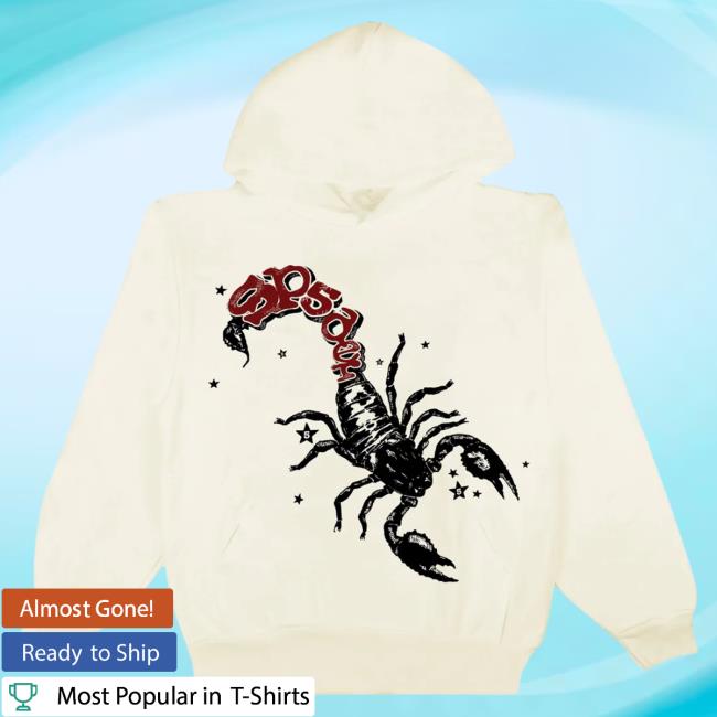 Official Mariah The Scientist Merch Store Mariah The Scientist MTS x SP5DER Scorpion Crewneck Sweatshirt